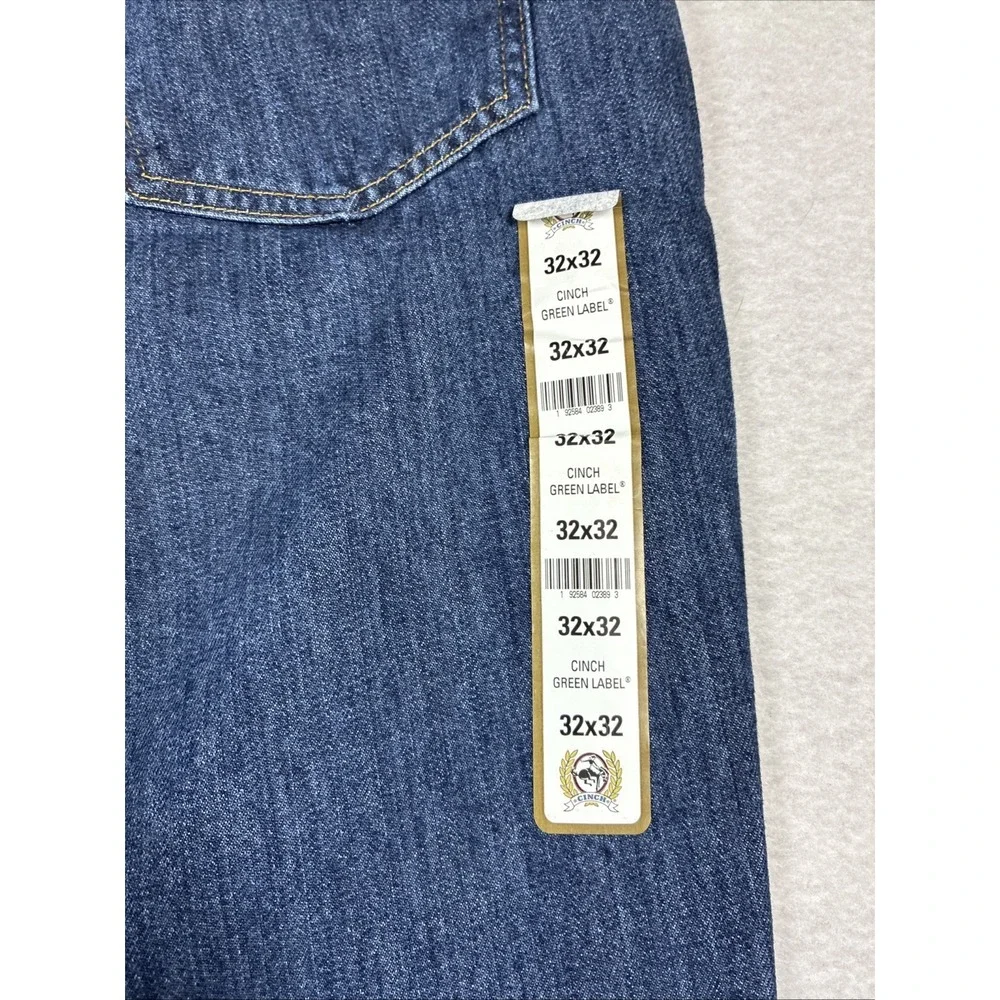 Cinch Western Denim Jeans Mens Green Label Relaxed Fit Original MB90530002